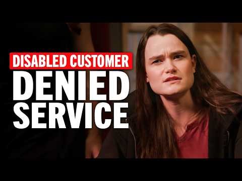Manager Blocks a Wheelchair User - Then Gets Fired Within Minutes