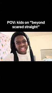 POV: kids in beyond scared straight #contentcreator #funny #trending #comedy #relatablecontent