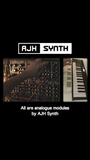 'Two Voices' with AJH SYNTH MiniMod #eurorack Modular System