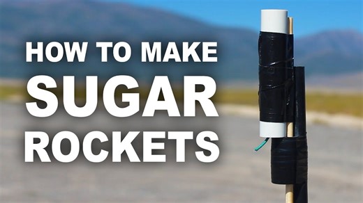 How Sugar Rockets Work and Why They Fly