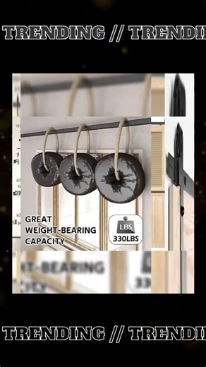 Sliding Barn Door Kit Heavy Duty Rust Resistant Single 2.44M