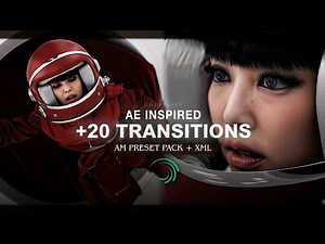 +20 Transitions Pack (+ XML , Preset & QR code) | Alight Motion | Alight Link