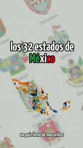 Los 32 Estados De La República Mexicana, Un Pais Lleno De Maravillas. #EstadosMexicanos #32Estados #RepúblicaMexicana #GeografíaMexicana #México32Estados #LugaresMéxico #ExploraMéxico #DivisiónTerritorial #32EstadosMexicanos #GeografíaNacional | Michel Iniguez