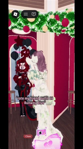 She just become runway Diva yesterday ..👽 she is Slayying!! 💅🏻👽 #dresstoimpress #roblox #viralshorts