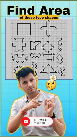 find area of irregular shapes 🤯 #youtube #maths