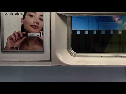 OpenBVE R142A 4 Train To Utica Av Via Eastern Pkwy LCL(2004 Late Night Local Program)