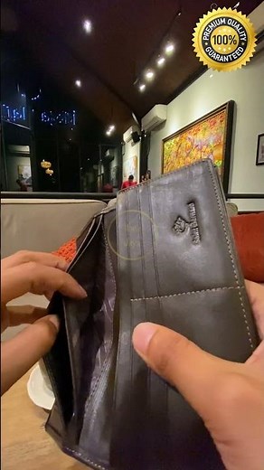 Dompet Pria Kulit Asli Panjang Banyak Kartu Bisa untuk Wanita