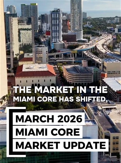 The market in the Miami core has shifted — and if you own property near Brickell, Downtown, or Midtown, you need to know what changed. Rolling 12-month data: Brickell, The Roads, Brickell Key, Riverside and parts of Coconut Grove (33129, 33130, 33131): 📈 Active listings 27.4% 📉 Closed sales −18.4% ⏳ Median days on market → 79 days 🗓 Supply → 21.1 months 💰 Median price −5.4% → $650,000 Downtown Miami, Park West, Omni, Overtown, Watson Island, Park West, Little Havana, Spring Garden, Civic Cen