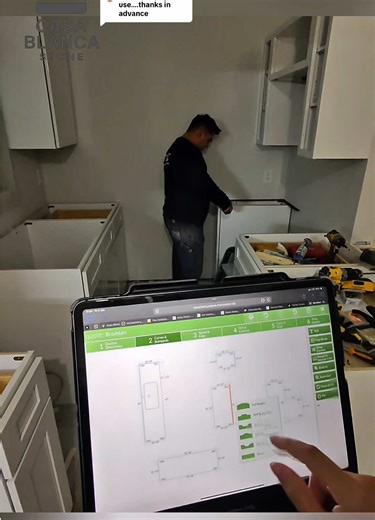 Medición de Cocinas con Moreware CounterGo