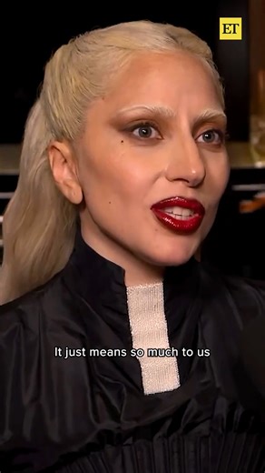 Lady Gaga credits the support of her Little Monsters for helping her take home the #GRAMMY for Best Pop Vocal Album for 'MAYHEM’ while chatting with ET backstage. | Entertainment Tonight