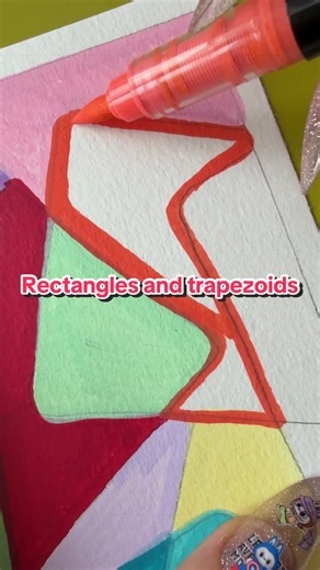 Satisfying Drawing of Rectangles and Trapezoids