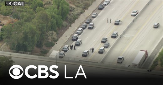 Police shooting shuts down westbound 210 Freeway in Sylmar