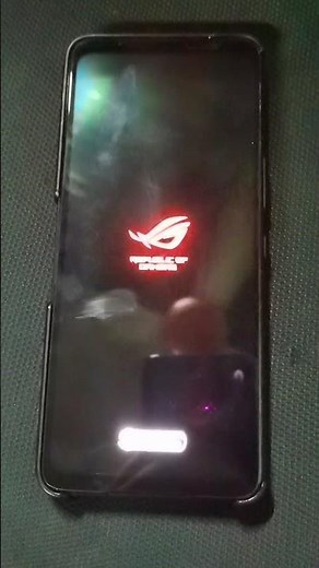 ROG 6 loop bootlogo