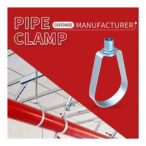 [Hot Item] FM UL Listed Fire Protection Product Pear Bands Swivel Ring Pipe Hanger