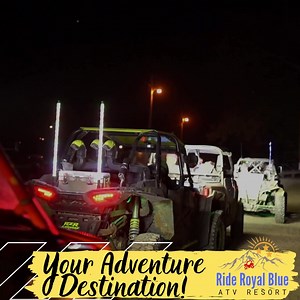 1.3K views · 28 reactions | Summer nights makes the perfect weather to take trail ride! Book your summer adventure vacation! www.rideroyalblue.com | Ride Royal Blue ATV Resort & Campground | Facebook