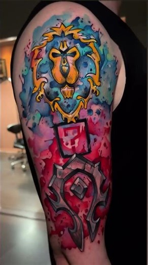 Nick kwam langs bij Blackcap voor een World of Warcraft tattoo