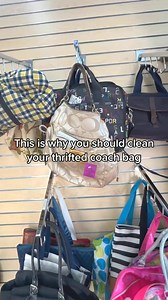 95K views · 545 reactions | Cleaning a thrifted coach bag #coach #coachbag #cleantok #thrifted #thriftfinds #thrifttok | Vintage Y2K Coach | Facebook