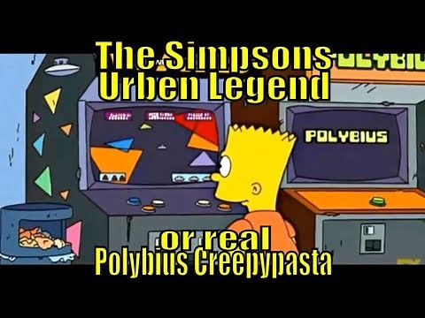 The Simpsons: The Simpsons Bart Polybius Creepypasta video