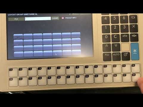 Preset Keys Programming on DIGI SM Series PC Scale