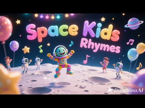 Moonwalk Party with Martians! 👽🌕 | Space Dance Song for Kids | Space Kids Rhymes