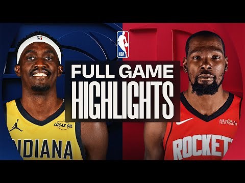 PACERS at ROCKETS | FULL GAME HIGHLIGHTS | December 29, 2025