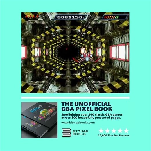 Iridion 3D - Featured in our book - The Unofficial GBA Pixel Book