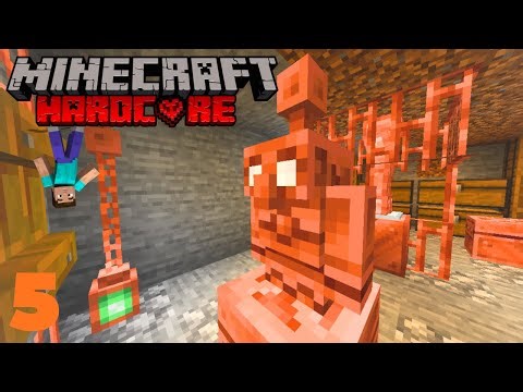 The COPPER GOLEM In HARDCORE Minecraft | Episode 5
