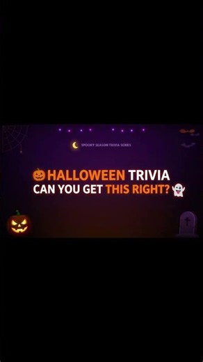 🎃 CAN YOU GET THIS HALLOWEEN QUESTION RIGHT? | HALLOWEEN TRIVIA QUIZ!