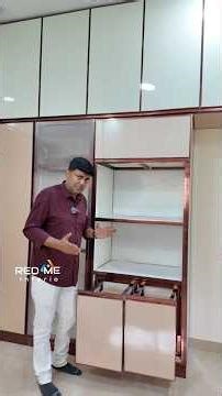 Aluminium Kitchen Storage Setup Ideas – 20 Years Warranty | Long Lasting Quality ✅ Redme Interio