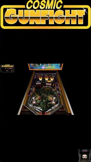 Cosmic Gunfight Pinball — Can You Hit Maximum Points?!