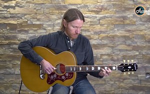 Epiphone J-200全单电箱民谣木吉他音色试听