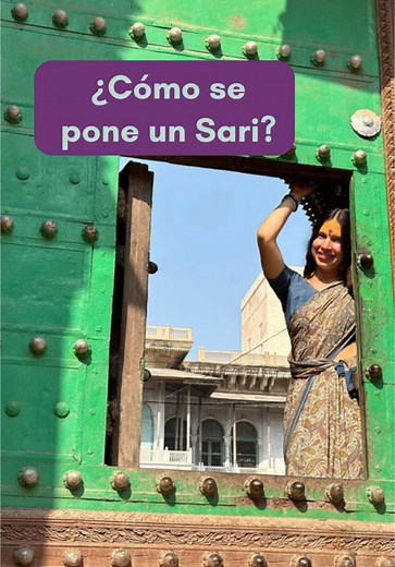 Cómo vestir un sari: paso a paso para tu experiencia