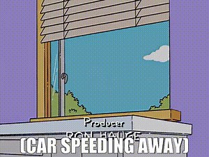 (CAR SPEEDING AWAY)