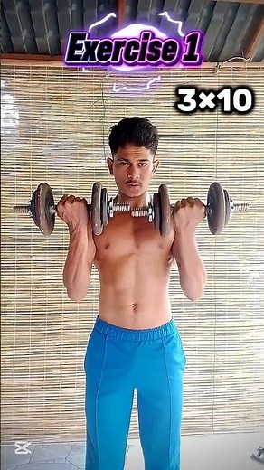 Biceps workout at home sinhala✅ #bicepsworkout #home #bodybuilding #fitness