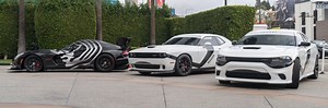 Dodge Charger SRT, Challenger SRT Hellcat and Viper ACR to roam round LA in Star Wars-themed liveries - paultan.org