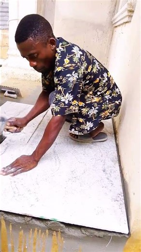 installing granite #construction #building #youtubeshorts