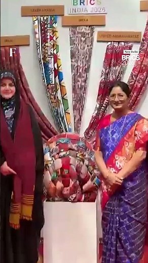 Iranian President’s Daughter Explores BRICS Bazaar in Delhi | BRICS 2026