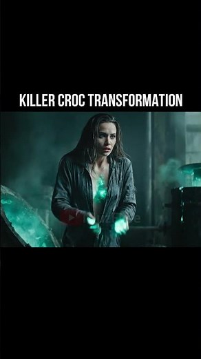 Would you risk it for superpowers? | Killer Croc Transformation #shorts #youtubeshorts #aivideo