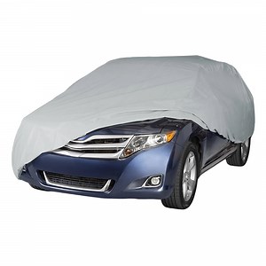 Autodrive Basic Car Cover S - Small Size, Indoor/Outdoor Protection, Lightweight UV Treated