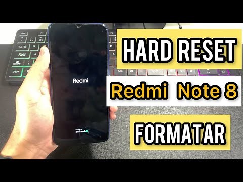 HARD RESET XIAOMI REDMI NOTE 8 FORMATAR para Remover SENHA PIN OU PADRÃO Desbloquear e Restaurar