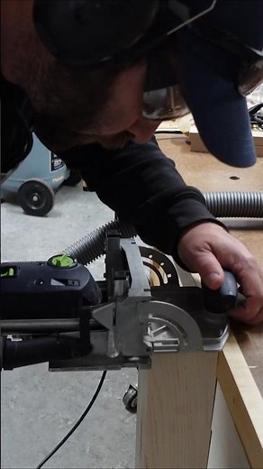 Five beginner tips to get accurate joinery with your Festool Domino #woodworking #woodscraft