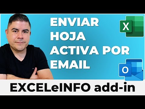 Enviar hoja activa por email | EXCELeINFO add-in
