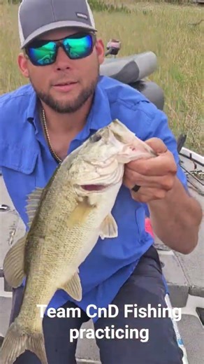 Team CnD Fishing out practicing on a windy day. #teamcndfishing #bassfishing #fishing