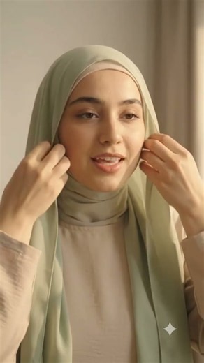 Simple & Elegant Hijab Draping Guide | Daily Modest Look #youtubeshorts