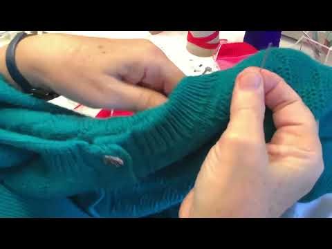 Machine Knitting on the Silver Reed Punchcard Machine - Video Nine - Garment Making Up