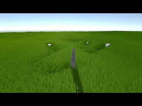 [WIP] Unity - Grass Physics Shader Test