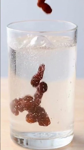 Watch These Raisins DEFY GRAVITY! 🤯 Dancing Raisins Science Magic!