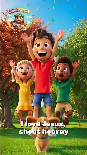 I love Jesus, yes I do 🎶 #superbook #kidschristiansongs