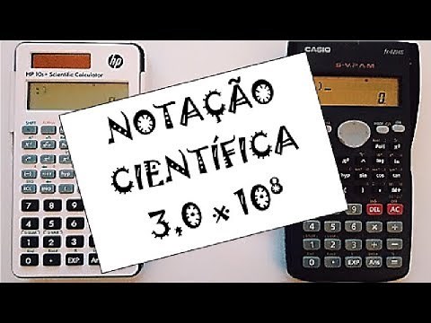 Como usar Notação Científica na calculadora.