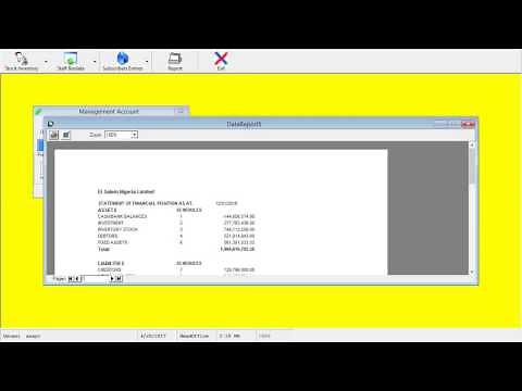 Developing Accounting Application in Visual basic part 1